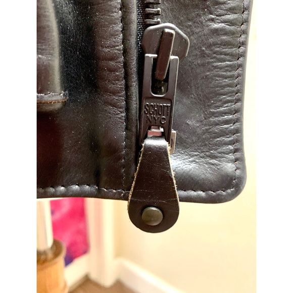 🌈 SOLD Fantastic SCHOTT PERFECTO leather jacket - Picture 3 of 9